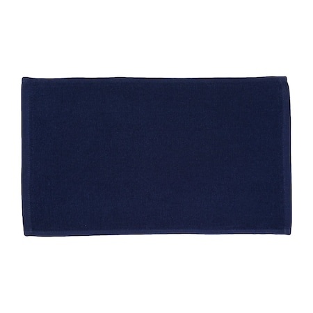 Light Weight Terry 100% Cotton Sports Face Towel 11 Inch X 18 Inch Navy